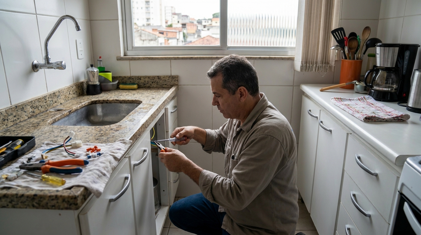 Troca de Torneira Elétrica no Centro, Jaraguá do Sul‑SC